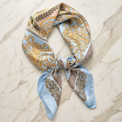 Bracksley multicolor klassisch satin scarf for women, 27 inch square — view 1